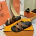 Hermes Chypre Double‑Strap Slide Sandals #A68679