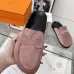 Hermes Shoes Hermes slippers Suede Calfskin Mens Womens Sizes 35-46 #B50721