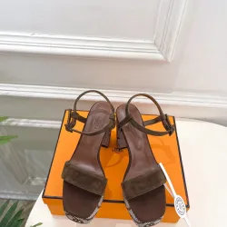 Hermes Sandals Shoes for Women's Shoes Waterproof heel #B62861