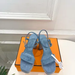 Hermes Sandals Shoes for Women's Shoes Waterproof heel #B62863