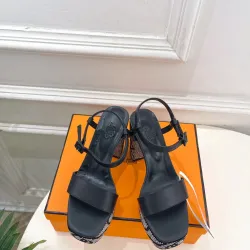 Hermes Sandals Shoes for Women's Shoes Waterproof heel #B62864
