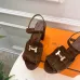 Hermes Style Platform Sandals with H Buckle & Tassel 10cm Heel #B66255