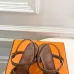 Hermes Style Platform Sandals with H Buckle & Tassel 10cm Heel #B66255