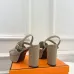 Hermes Style Platform Sandals with H Buckle & Tassel 10cm Heel #B66257
