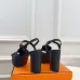 Hermes Style Platform Sandals with H Buckle & Tassel 10cm Heel #B66258