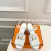Hermes Style Platform Sandals with H Buckle & Tassel 10cm Heel #B66259