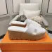 Hermes sandals for Women Heels 7cm White #B38726