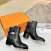 Hermès Leather Kelly Buckle Block‑Heel Ankle Boots 6cm Heel #A68596