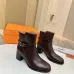 Hermès Leather Kelly Buckle Block‑Heel Ankle Boots 6cm Heel #A68597