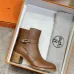 Hermès Leather Kelly Buckle Block‑Heel Ankle Boots 6cm Heel #A68598