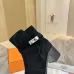 Hermès Suede Metal‑Lock Block‑Heel Ankle Boots 6cm Heel #A68594
