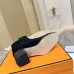 Hermès Suede Metal‑Lock Block‑Heel Ankle Boots 6cm Heel #A68594