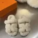 Hermès classic wool slippers #B58887