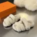 Hermès classic wool slippers #B58887