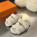 Hermès classic wool slippers #B58887