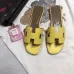 Hermes Women's Leather High heeled slippers sizes 35-41 #99906415