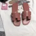 Hermes Women's Leather High heeled slippers sizes 35-41 #99906415