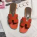 Hermes Women's Leather High heeled slippers sizes 35-41 #99906415