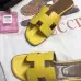 Hermes Women's Leather High heeled slippers sizes 35-41 #99906415
