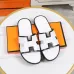 Luxury Hermes Shoes for Men's slippers shoes Hotel Bath slippers Large size 38-45 #99897310