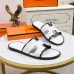 Luxury Hermes Shoes for Men's slippers shoes Hotel Bath slippers Large size 38-45 #99897310