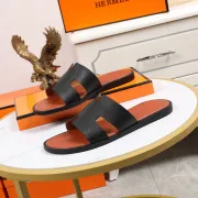 Luxury Hermes Shoes for Men's slippers shoes Hotel Bath slippers Large size 38-45 #99897320