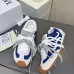 LOEWE Retro Runner Sneakers Unisex Nylon Cow Leather Sheepskin Lining Trainers #B66599