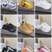 LOEWE Retro Runner Sneakers Unisex Nylon Cow Leather Sheepskin Lining Trainers #B66599