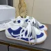LOEWE Retro Runner Sneakers Unisex Nylon Cow Leather Sheepskin Lining Trainers #B66599