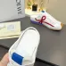 LOEWE Retro Runner Sneakers Unisex Nylon Cow Leather Sheepskin Lining Trainers #B66600