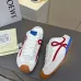 LOEWE Retro Runner Sneakers Unisex Nylon Cow Leather Sheepskin Lining Trainers #B66600