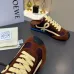 LOEWE Retro Runner Sneakers Unisex Nylon Cow Leather Sheepskin Lining Trainers #B66601