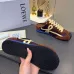 LOEWE Retro Runner Sneakers Unisex Nylon Cow Leather Sheepskin Lining Trainers #B66601