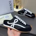 LOEWE Retro Runner Sneakers Unisex Nylon Cow Leather Sheepskin Lining Trainers #B66602