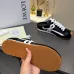LOEWE Retro Runner Sneakers Unisex Nylon Cow Leather Sheepskin Lining Trainers #B66602