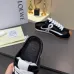 LOEWE Retro Runner Sneakers Unisex Nylon Cow Leather Sheepskin Lining Trainers #B66602
