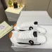 LOEWE Retro Runner Sneakers Unisex Nylon Cow Leather Sheepskin Lining Trainers #B66603