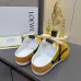 LOEWE Retro Runner Sneakers Unisex Nylon Cow Leather Sheepskin Lining Trainers #B66606