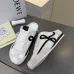 LOEWE Retro Runner Sneakers Unisex Nylon Cow Leather Sheepskin Lining Trainers #B66607