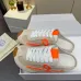 LOEWE Retro Runner Sneakers Unisex Nylon Cow Leather Sheepskin Lining Trainers #B66608