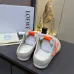LOEWE Retro Runner Sneakers Unisex Nylon Cow Leather Sheepskin Lining Trainers #B66608