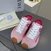 LOEWE Retro Runner Sneakers Unisex Nylon Cow Leather Sheepskin Lining Trainers #B66609