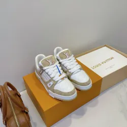 Louis Vuitton Monogram Canvas Couples Low Top Sneakers #B54286