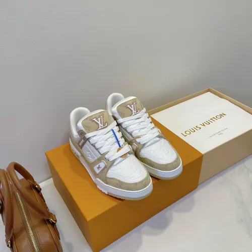 Louis Vuitton Monogram Canvas Couples Low Top Sneakers #B54286