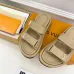 Louis Vuitton Shoes Classic couple slippers Apricot #B48560