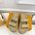 Louis Vuitton Shoes Classic couple slippers Apricot #B48560