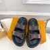 Louis Vuitton Shoes Classic couple slippers Brown #B48557