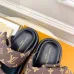 Louis Vuitton Shoes for Louis Vuitton Unisex Shoes Pool Pillow Brown #B48556