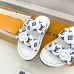 Louis Vuitton Shoes for Louis Vuitton Unisex Shoes Pool Pillow White #B48555