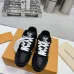 Louis Vuitton Trainer White/Black/Blue/Skyblue/Red #B39235